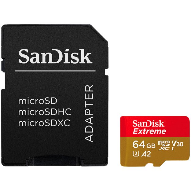 Memory Flash cards SANDISK SDSQXAH-064G-GN6AA