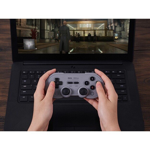 8BitDo SN30 Pro Gamepad HallEd/Gray