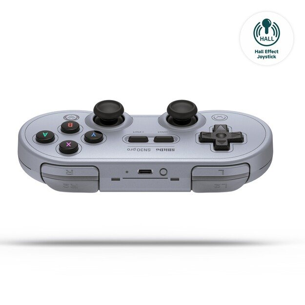 8BitDo SN30 Pro Gamepad HallEd/Gray