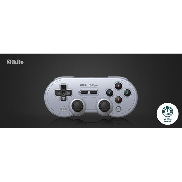 8BitDo SN30 Pro Gamepad HallEd/Gray