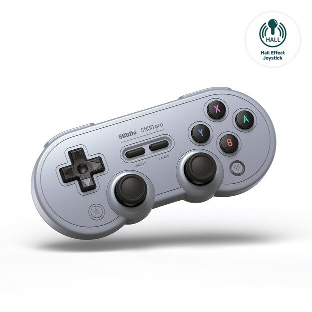 8BitDo SN30 Pro Gamepad HallEd/Gray