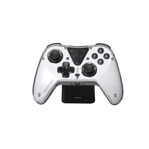 Nintendo Switch Oniverse Astralite Controller Wireless Smoked White inkl. Charging Station