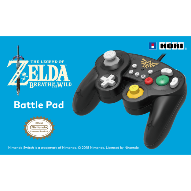 Hori Super Smash Bros Gamepad - Zelda