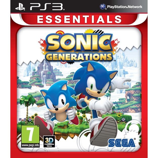 Sonic Generations (Essentials)
      
        - PlayStation 3