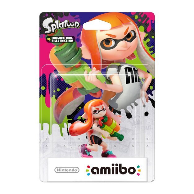 Nintendo Amiibo Figurine Inkling Girl (Splatoon Collection)