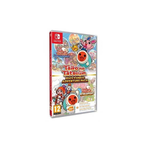 Taiko no Tatsujin: Rhythmic Adventure Bundle Pack (Code in a Box)
      
        - Nintendo Switch