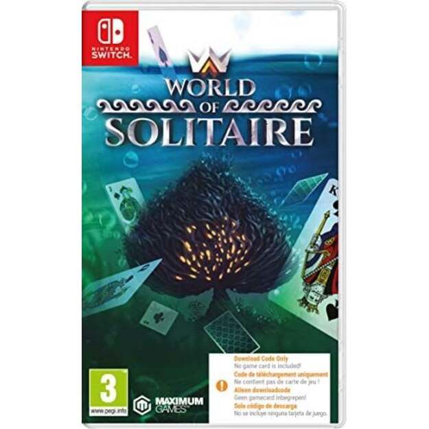 World of Solitaire (Code in a Box)
      
        - Nintendo Switch