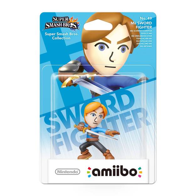 Nintendo Amiibo Figurine Mii Sword Fighter