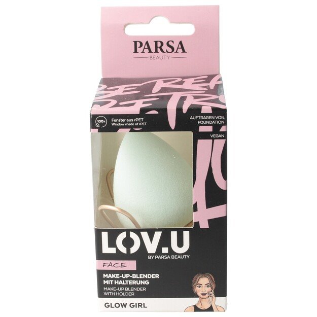 Parsa - LOV.U Make-Up Blender With Holder Green