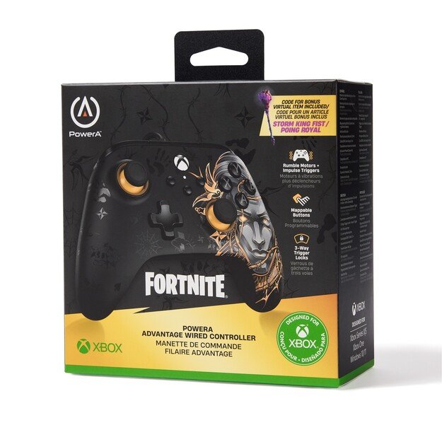 PowerA Advantage Wired Controller - Midas Fortnite (Xbox Series X - S)
