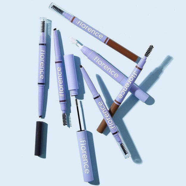 Florence by Mills - Tint N Tame Eyebrow Pencil With Spoolie Black brown