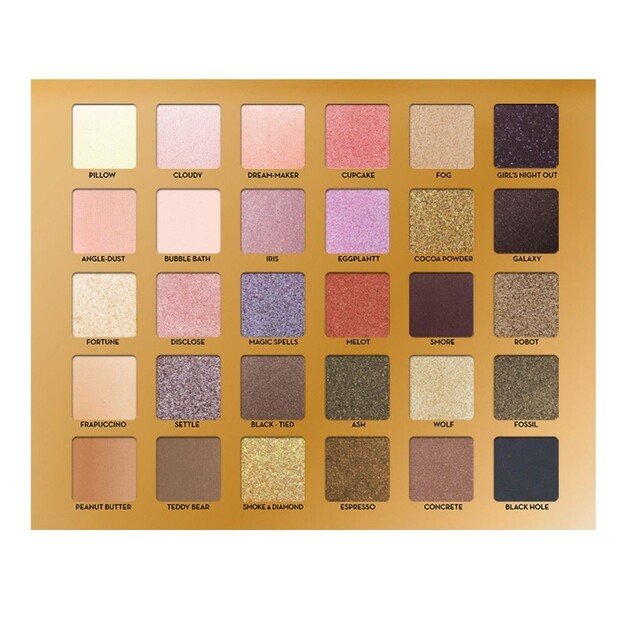 Rude Cosmetics - 30 Eyeshadow Palette - Au Naturel