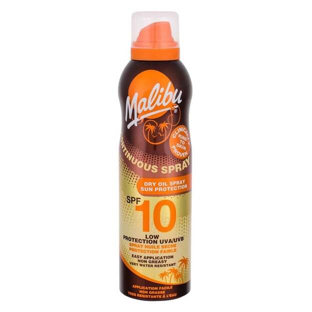 Malibu - Continuous Dry Oil Sun Spray SPF 10 175 ml