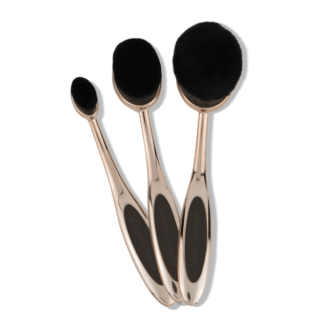 Nude By Nature - Kits Blending Oval Brush Set