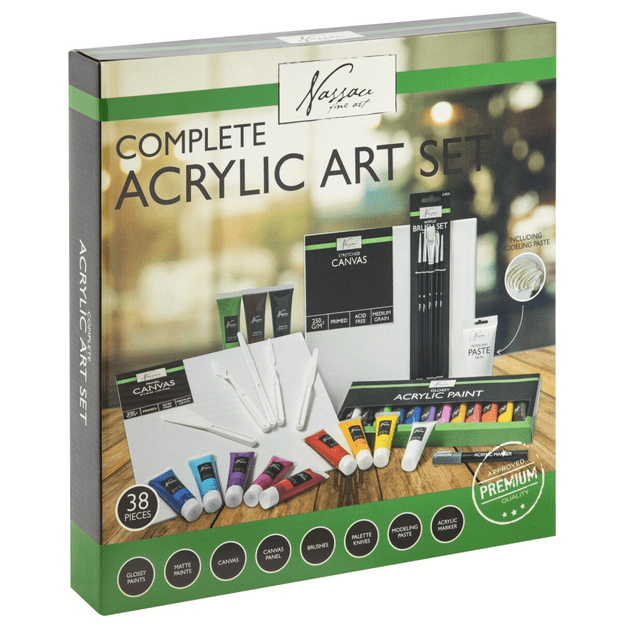 Nassau - Complete acrylic kit 38 pcs (AR0968/GE)