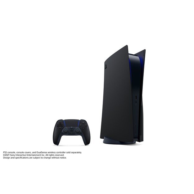 PS5 Standard Cover Midnight Black