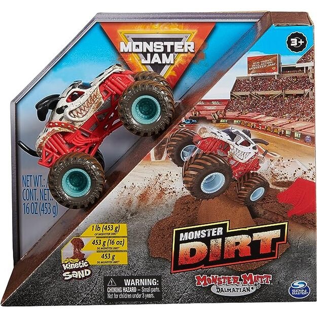 Monster Jam - Monster Dirt Starter Set 2.0 - Monster Mutt Dalmatian