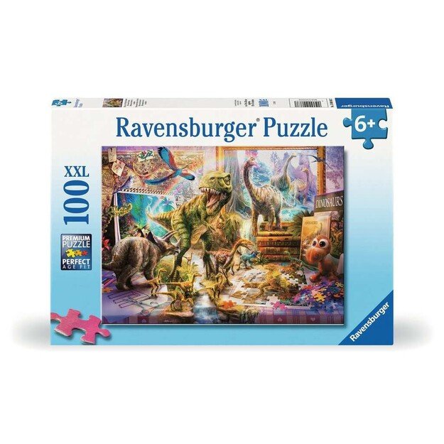 Ravensburger - Puzzle Dino Toys Come To Life 100p