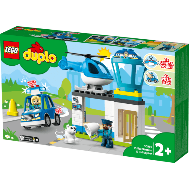 LEGO Duplo - Police Station & Helicopter (10959)