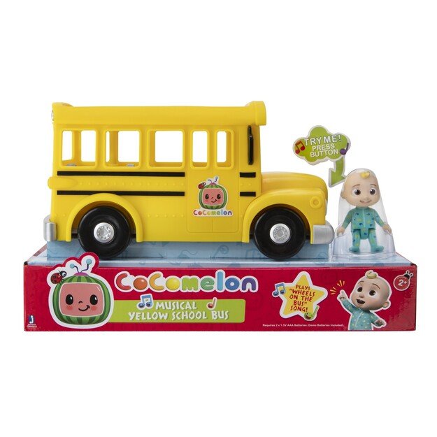 CoComelon - Feature Vehicle School Bus (Danish) (CMW0335)