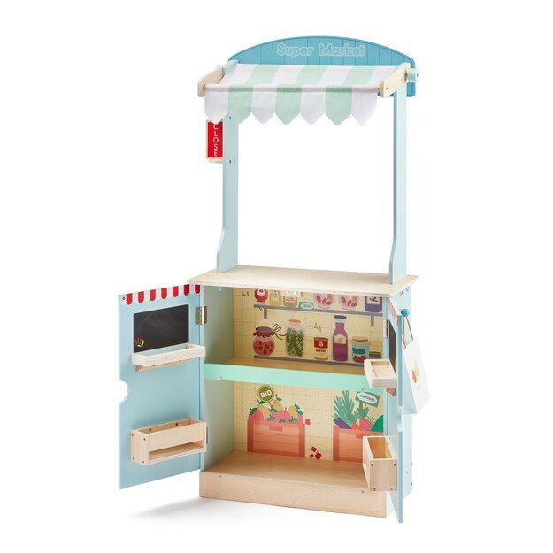 Small Wood - 2-in-1 Theater and Shop (L40266)