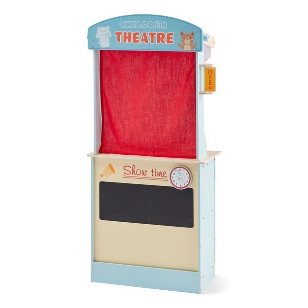 Small Wood - 2-in-1 Theater and Shop (L40266)