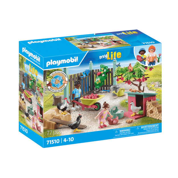 Playmobil - Little Chicken Farm in the Tiny House garden (71510)