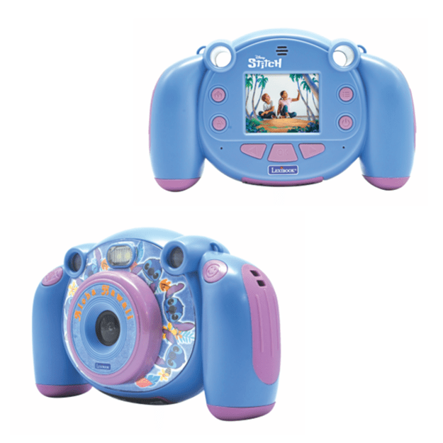 Lexibook - Disney - Stitch digital HD Camera with SD card (DJ080D)