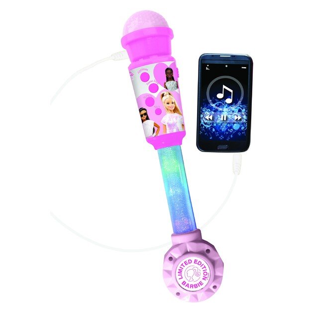 Lexibook - Barbie Trendy Lighting Microphone with speaker (MIC90BB)