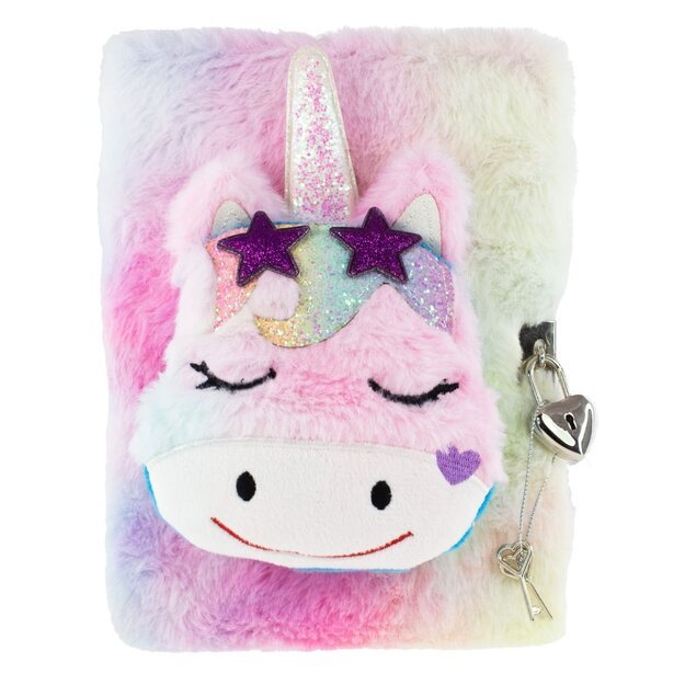 Tinka - Plush Diary - Rainbow Unicorn (8-802154)