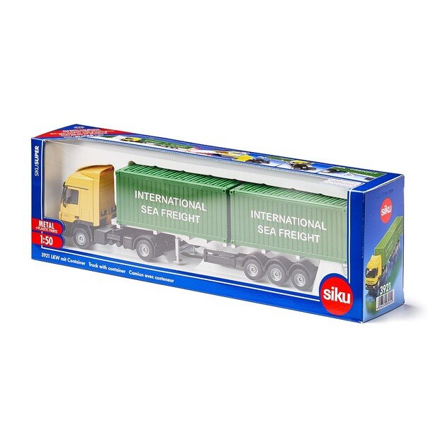 Siku - 1:50 Truck With Containers (313-3921)