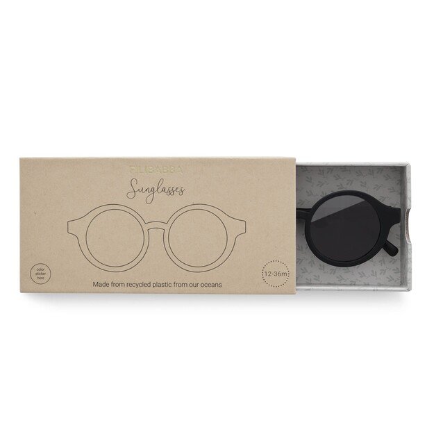 Filibabba - Kids Sunglasses in Recycled Plastic - Black (FI-01910)