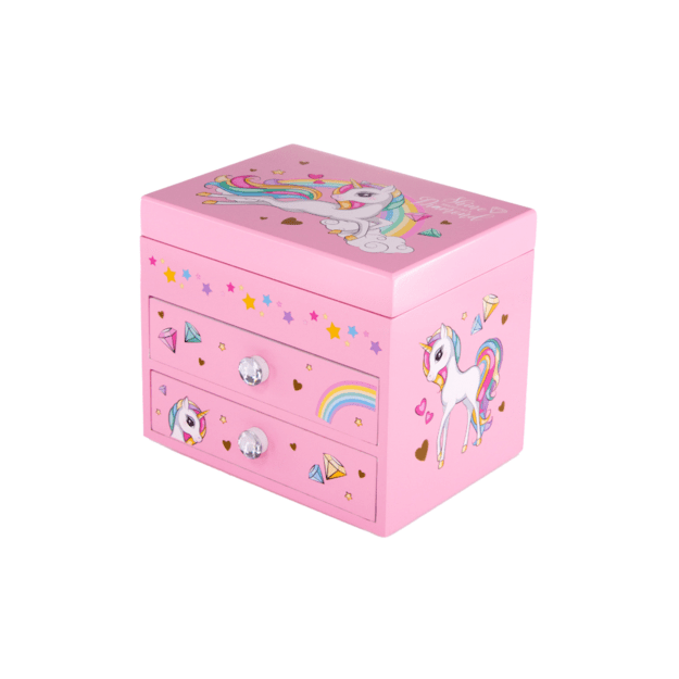 Tinka - Jewelry Box with Music - Unicorn (8-803901)