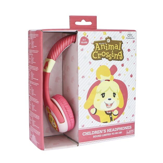 Animal Crossing Isabelle children's headphones