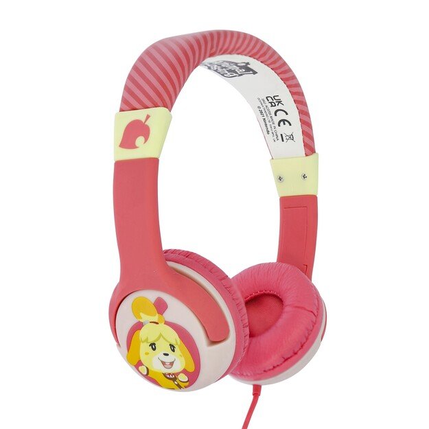 Animal Crossing Isabelle children's headphones