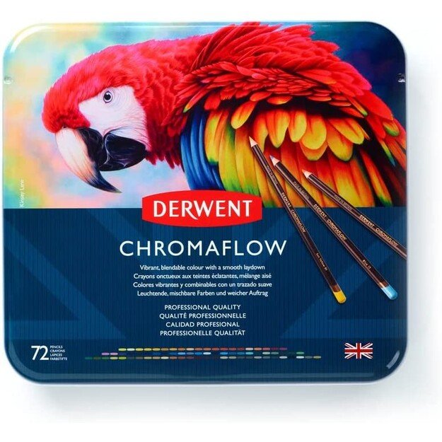 Derwent - Chromaflow pencil 72 ass