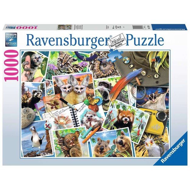 Ravensburger - Travellers Animal Journal 1000p - (10217322)