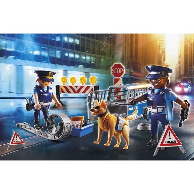 Playmobil - Police Roadblock (6924)