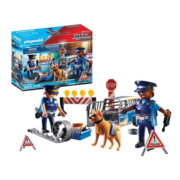 Playmobil - Police Roadblock (6924)