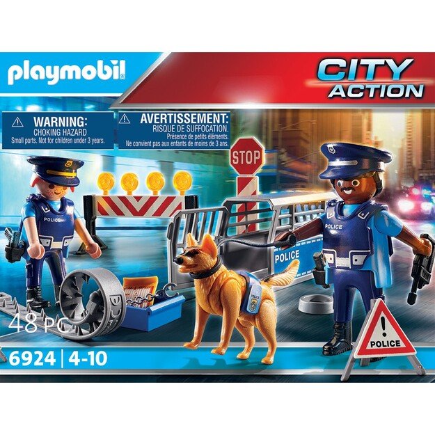 Playmobil - Police Roadblock (6924)