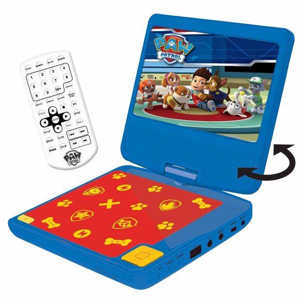 Lexibook - Paw Patrol Portable DVD Player 7