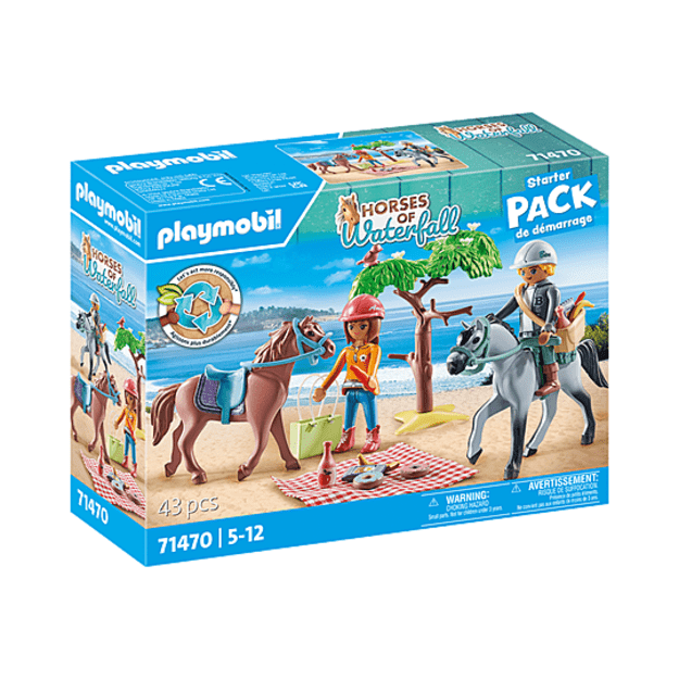 Playmobil - Horseback Riding Trip to the beach with Amelia and Ben (71470)