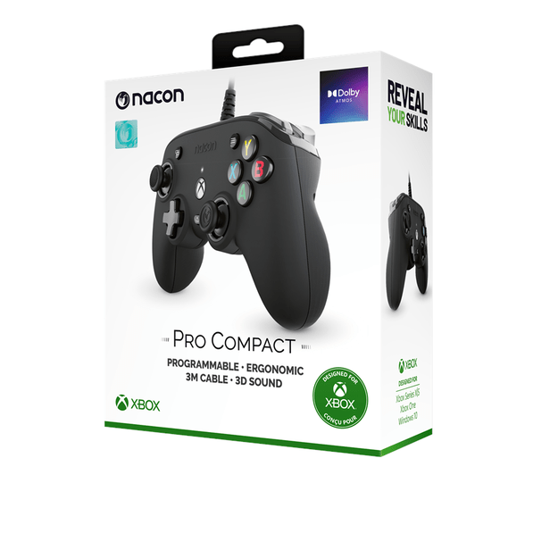 NACON Official Pro Compact Controller Black