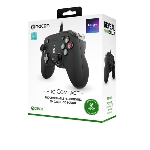 NACON Official Pro Compact Controller Black 1