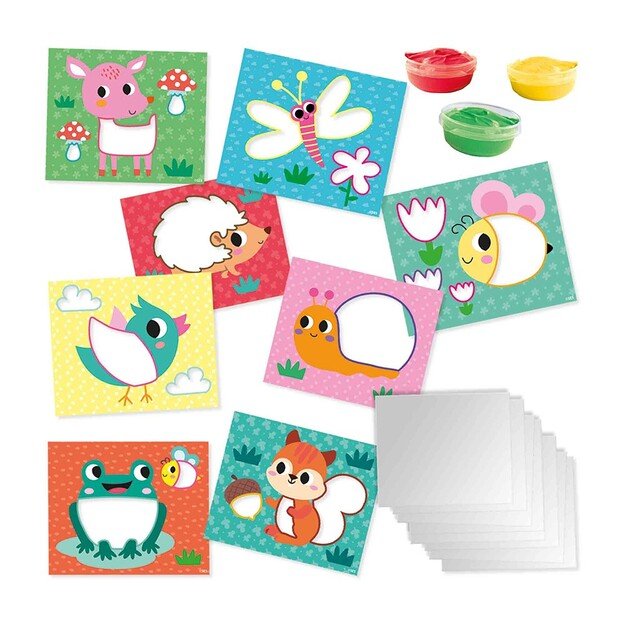 SES Creative - Eco Fingerpaint Cards - (S24925)