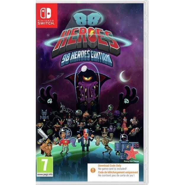 88 Heroes: 98 Heroes Edition (Code in a Box)
      
        - Nintendo Switch