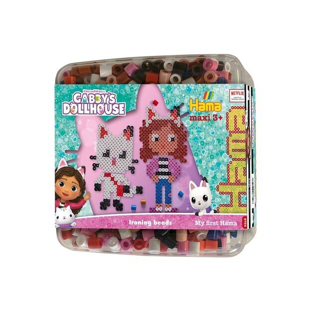 Hama - Maxi Beads & Pegboard - Gabby's Dollhouse (388754)