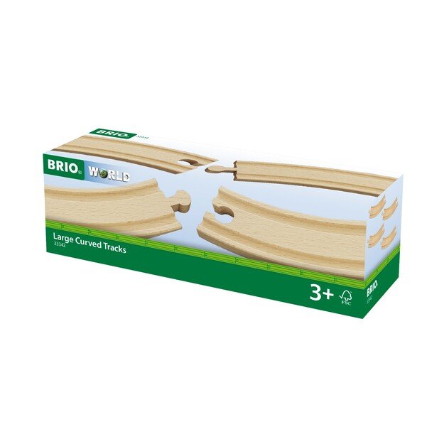 BRIO - Large Curved Tracks (33342)