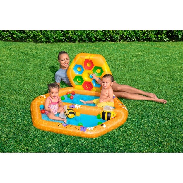 Bestway - Lil' Beehive Baby Pool & Ball Pit 2 in 1  (52639)