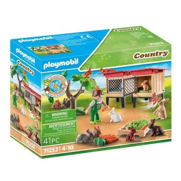 Playmobil - Rabbit hutch (71252)